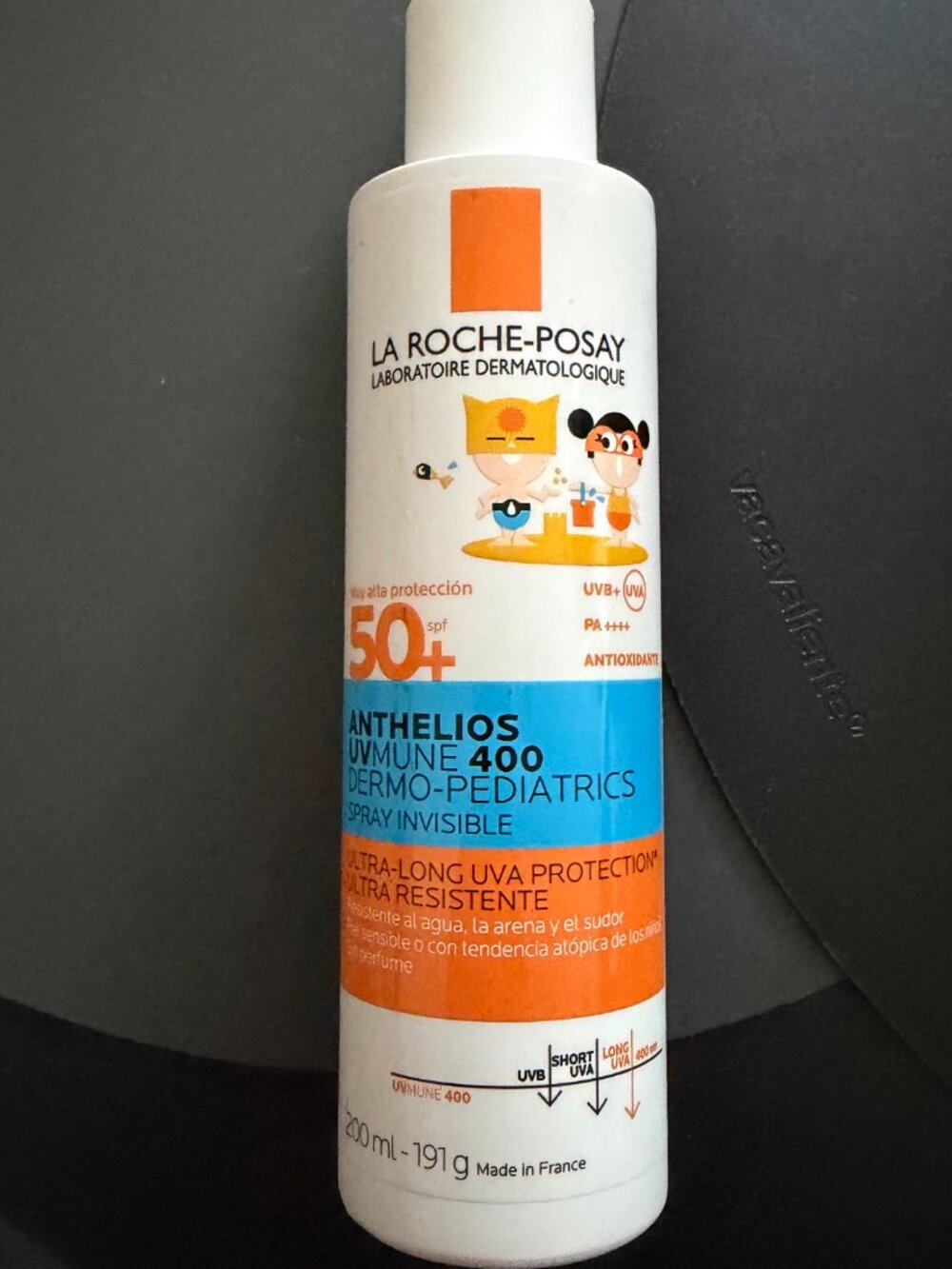 French Pharmacy - La Roche-Posay brand UVMune 400 Dermo-Pediatrics SPF 50+ Spray